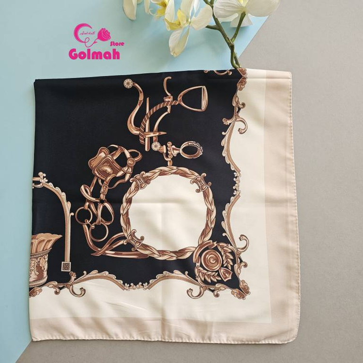 مینی اسکارف ابریشم توییل
